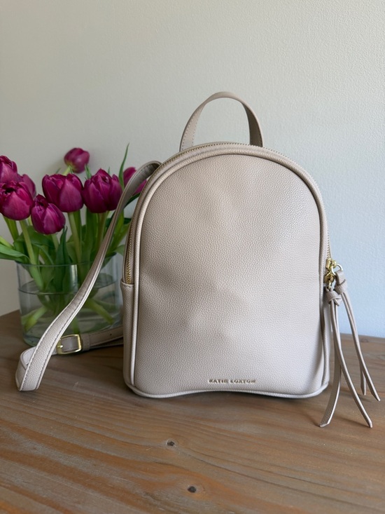 KATIE LOXTON Handbags - KATIE LOXTON Isla backpack light taupe- LIKE NEW Mom Bag Purse Basic